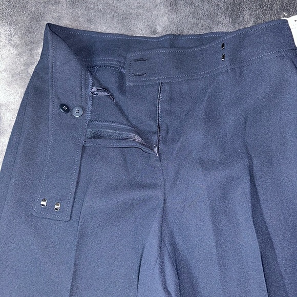 NWT Nordstrom Tahari ASL Size 2 Navy Business Formal Trousers - Picture 8 of 12